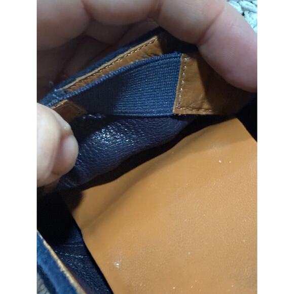 Aquatalia Revy Soft Suede Loafers Italy Weatherproof Flats Women's Size 7 Blue - Picture 11 of 12